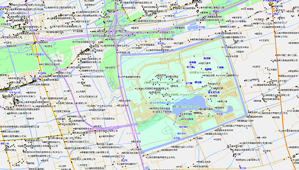 2017年最新版上海电子地图