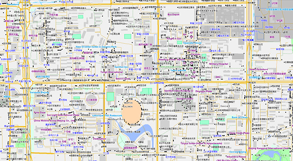 2017年最新版北京电子地图
